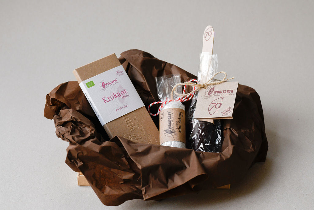 Geschenk-Boxen in einer Schachtel